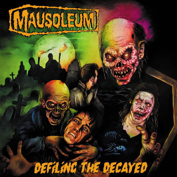 Mausoleum – Defiling the Decayed (Puke Green Vinyl) 🇺🇸