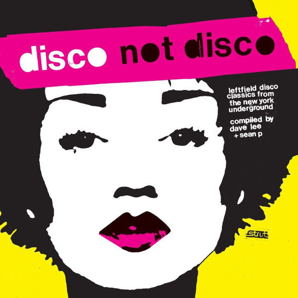 Various Artists – Disco Not Disco - 25TH Anniversary Edition (Translucent Yellow Vinyl/3lp) 🇺🇸