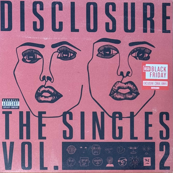 Disclosure – Singles, VOL. 2 EP (Coral Vinyl) (RSD) 🇺🇸