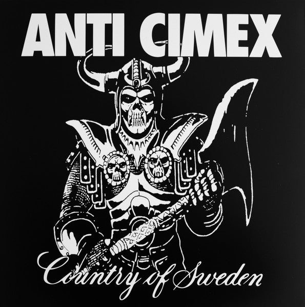 Anti Cimex – Absolut Country of Sweden (White with Red Splatter Vinyl/140G) 🇺🇸