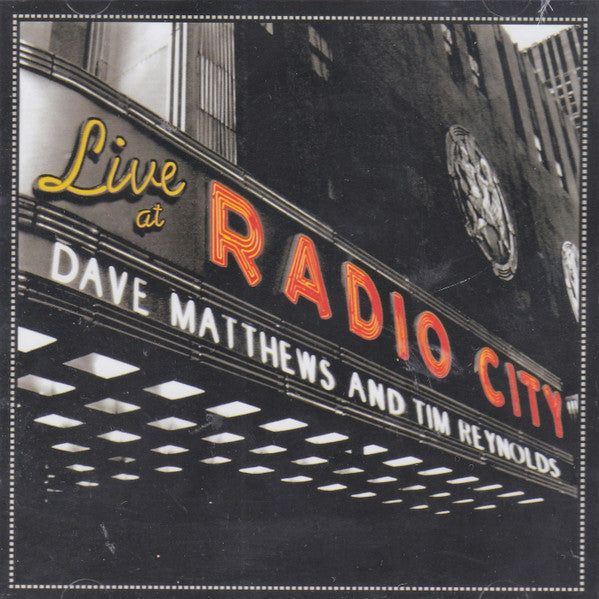 Dave Matthews / Tim Reynolds – Live at Radio City [CD Nuevo] 💿 🇺🇸