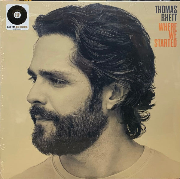 Thomas Rhett – Where We Started (Black with Gold Swirl Vinyl/2lp) 🇺🇸