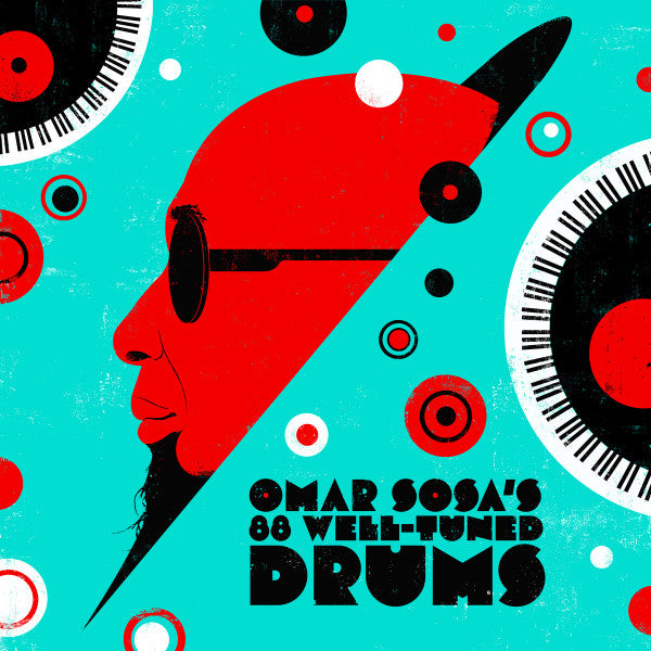 Omar Sosa – Omar Sosa's 88 Well-tuned Drums (White Vinyl) 🇺🇸