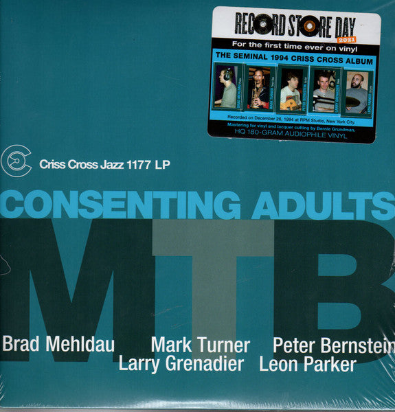 M.t.b. (Mehldau/Turner/Bernstein) – Consenting Adults (2LP/180G) 🇺🇸