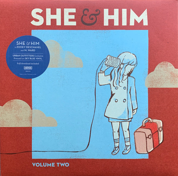 She & Him – Volume Two (Sky Blue Vinyl) 🇺🇸