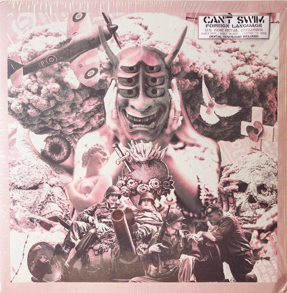 Can't Swim – Foreign Language (Half Baby Pink/Half Black Vinyl) (I) 🇺🇸
