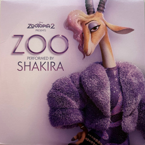 Shakira – Zoo (from Zootopia 2) (Purple Translucent Glitter Vinyl) 🇺🇸