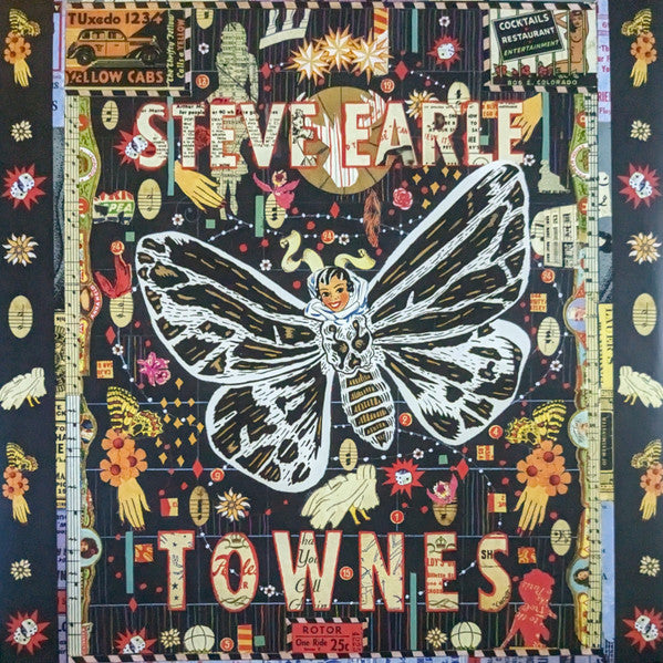 Steve Earle – Townes (2LP/Clear Color Vinyl) 🇺🇸