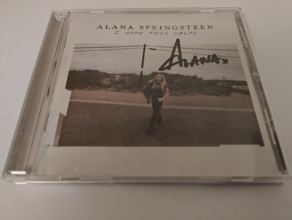 Alana Springsteen – I Hope This Helps (Limited Edition Signed) [CD Nuevo] 💿 🇺🇸