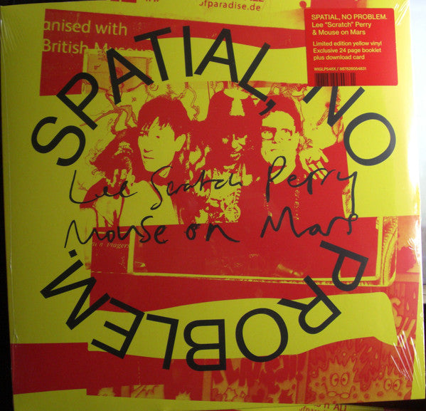 Lee Scratch & Mouse on Mars Perry – Spatial, No Problem. (Yellow Vinyl) (I) 🇺🇸