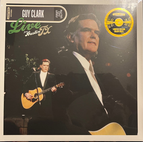 Guy Clark – Live from Austin, Tx (Homegrown Tomato Red Vinyl/2LP) 🇺🇸