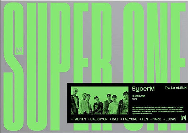 Superm – Super One: 1st Album (One Version) [CD Nuevo] 💿 🇺🇸