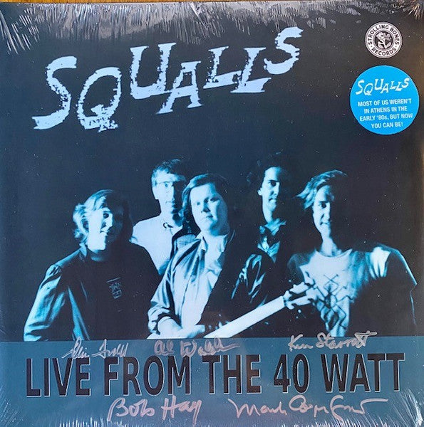Squalls – Live from the 40 Watt (Turquoise Vinyl) 🇺🇸