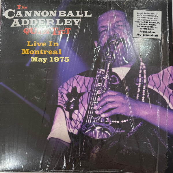 Cannonball Adderley Quintet – Live in Montreal May 1975 (180G) 🇺🇸