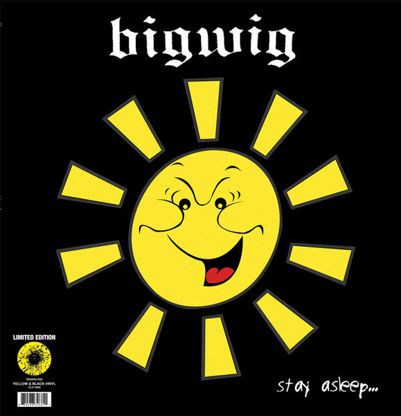 Bigwig – Stay Asleep (Yellow/Black Splatter Vinyl) 🇺🇸