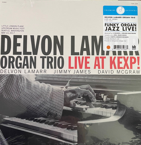 Delvon Organ Trio Lamarr – Live at Kexp! (Translucent Orange Vinyl) 🇺🇸