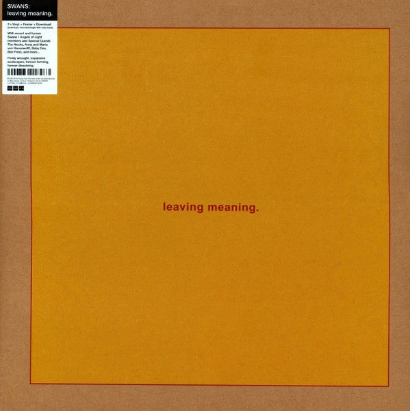 Swans – Leaving Meaning 🇺🇸