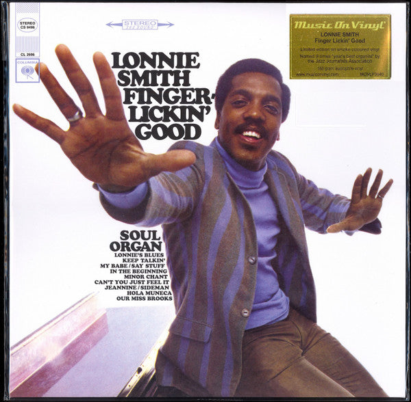 Lonnie Smith – Finger Lickin Good (180G/Smoke Vinyl) 🇺🇸