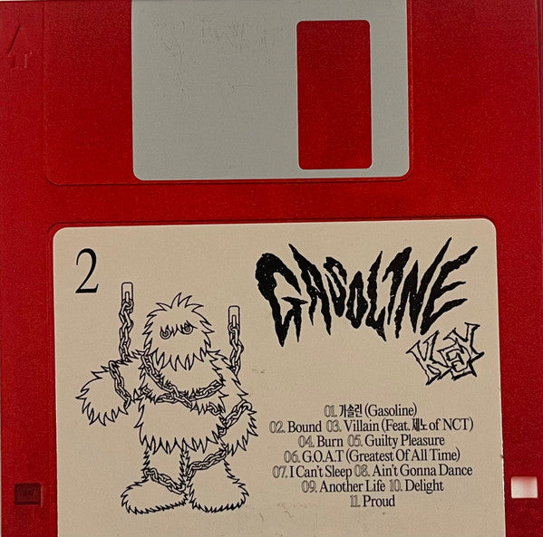 Key – Gasoline (Floppy Ver.) [CD Nuevo] 💿 🇺🇸
