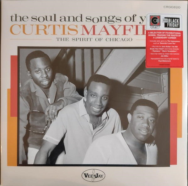 Various Artists – Soul & Songs of Young Curtis Mayfield: the Spirit of Chicago (2LP) (RSD) 🇺🇸