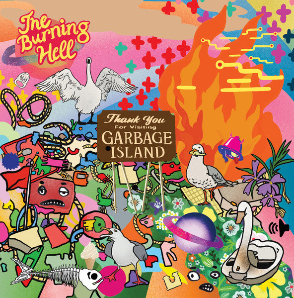 Burning Hell – Garbage Island (Random Color Eco-mix Vinyl) 🇺🇸