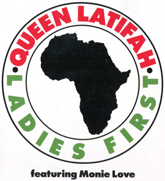 Queen Latifah – Ladies First (Feat. Monie Love) / Come into My House (Red 7INCH/Reissue) 🇺🇸