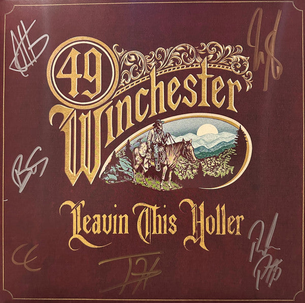 49 Winchester – Leavin This Holler (Metallic Gold Vinyl/Autographed) (I) 🇺🇸