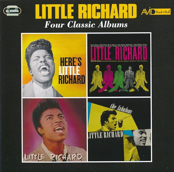 Little Richard – Here's Little Richard / Little Richard / Little Richard / Fabulous Little Richard [CD Nuevo] 💿 🇺🇸