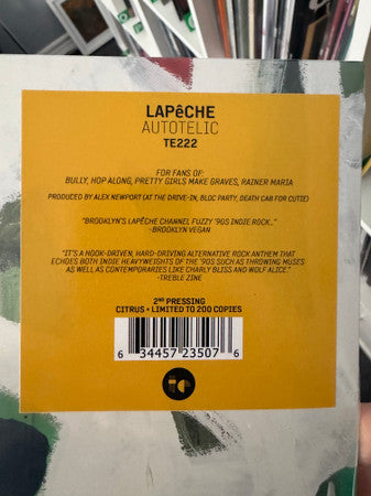 Lapeche – Autotelic (Citrus Eco Mix Vinyl) 🇺🇸