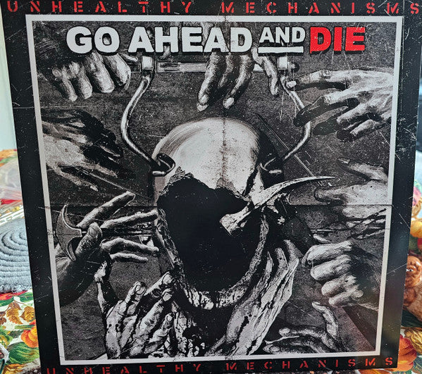 Go Ahead & Die – Unhealthy Mechanisms (Red & Black Splatter Vinyl) 🇺🇸