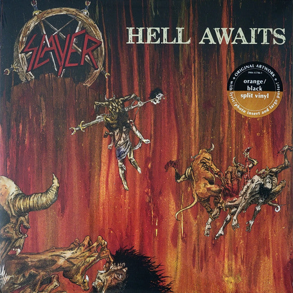 Slayer – Hell Awaits (Transparent Orange & Black Split Vinyl) 🇺🇸