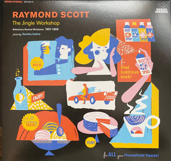 Raymond Scott – Jingle Workshop: Midcentury Musical Miniatures 1951-1965 (Clear Vinyl) 🇺🇸