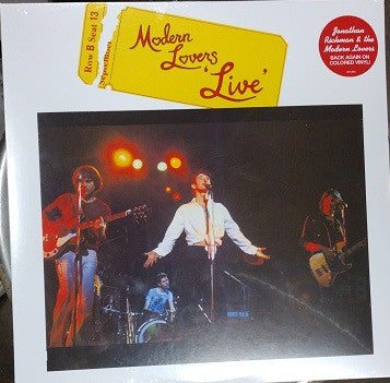 Jonathan & the Modern Lovers Richman – Modern Lovers Live (Yellow Vinyl) (I) 🇺🇸