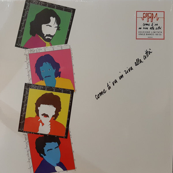 Premiata Forneria Marconi – Come Ti Va in Riva Alla Citta (Transparent Vinyl) 🇺🇸