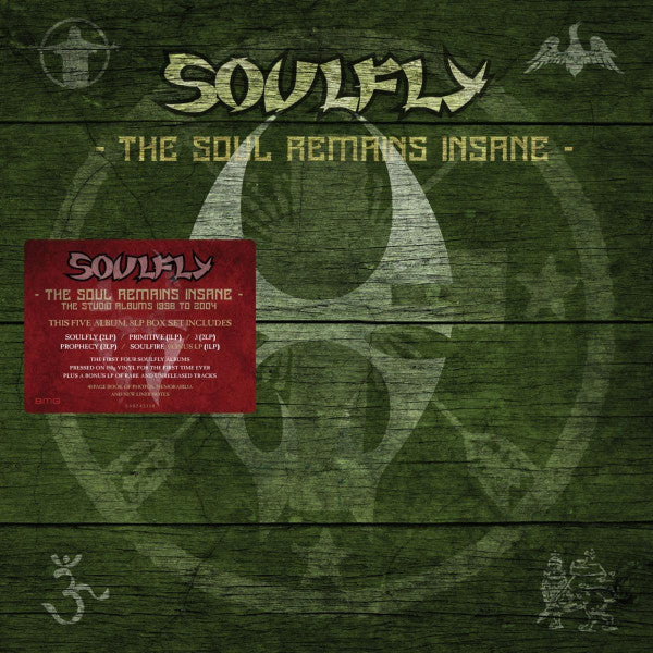 Soulfly – Soul Remains Insane: the Studio Albums 1998 to 2004 🇺🇸