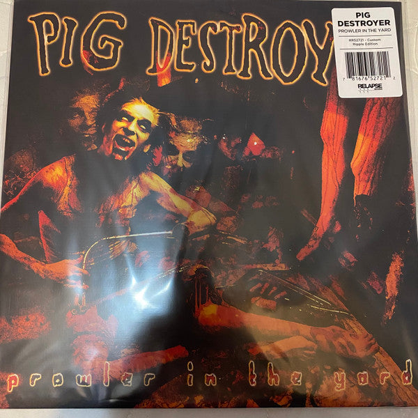 Pig Destroyer – Prowler in the Yard (Deluxe Reissue) (Custom Ripple Vinyl) 🇺🇸