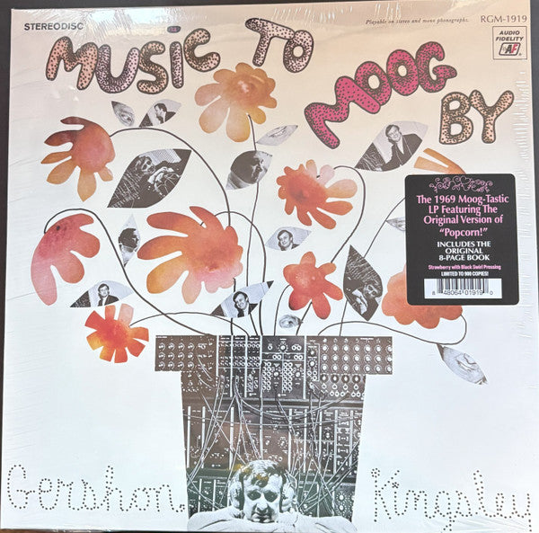 Gershon Kingsley – Music to Moog by (Deluxe/Strawberry W/ Black Swirl Vinyl) 🇺🇸