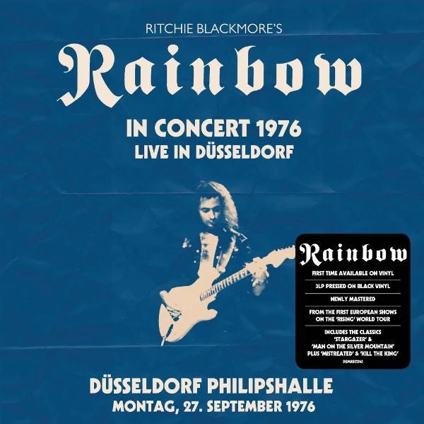 Ritchie Rainbow Blackmore – Live in Dusseldorf 1976 - Dusseldorf Philipshalle 27.9.1976 (3LP) 🇺🇸