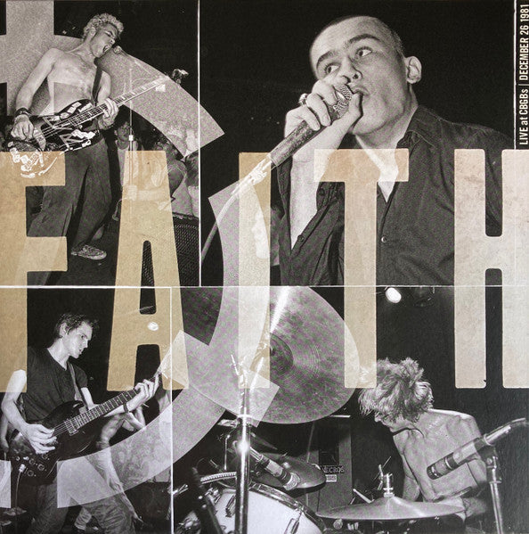 Faith – Live at Cbgb's (Blue Vinyl) 🇺🇸
