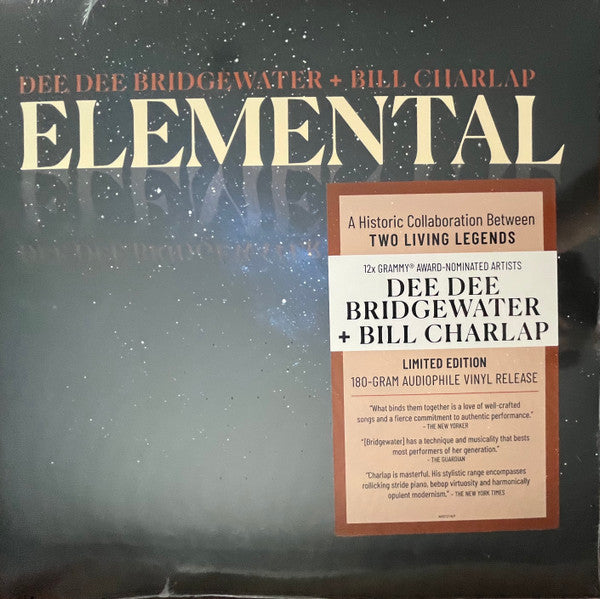 Dee Dee & Bill Charlap Bridgewater – Elemental (180G) 🇺🇸