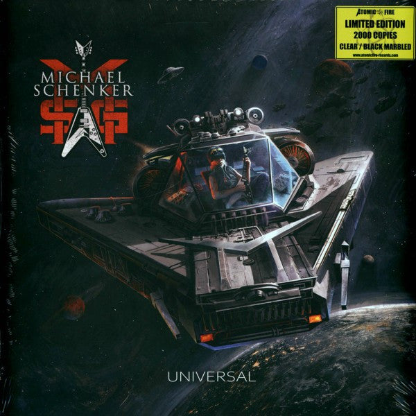 Michael Schenker Group – Universal (Clear/Black Marbled Vinyl) 🇺🇸