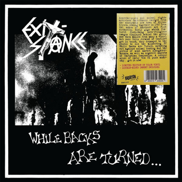 Exit-stance – While Backs Are Turned... (White Vinyl) 🇺🇸