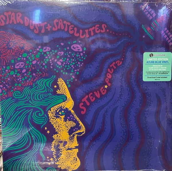 Steve Poltz – Stardust & Satellites (Blue Vinyl) 🇺🇸