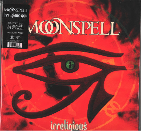 Moonspell – Irreligious (Orange Splatter) 🇺🇸