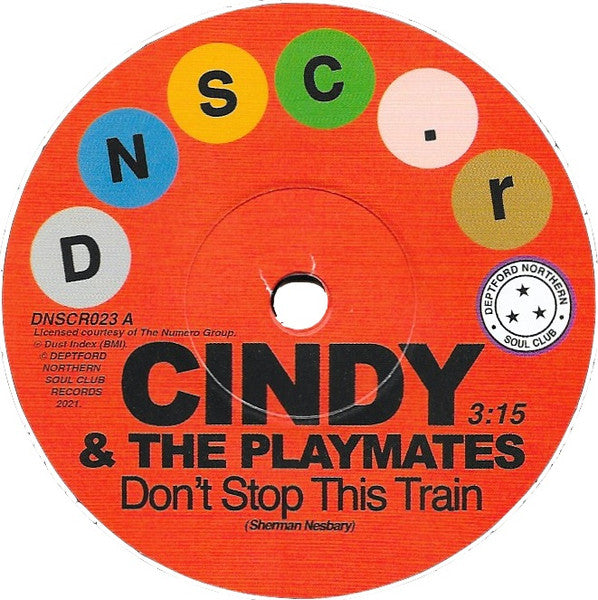 Cindy & the Playmates & Paul Kelly – Don't Stop This Train/The Upset 🇺🇸