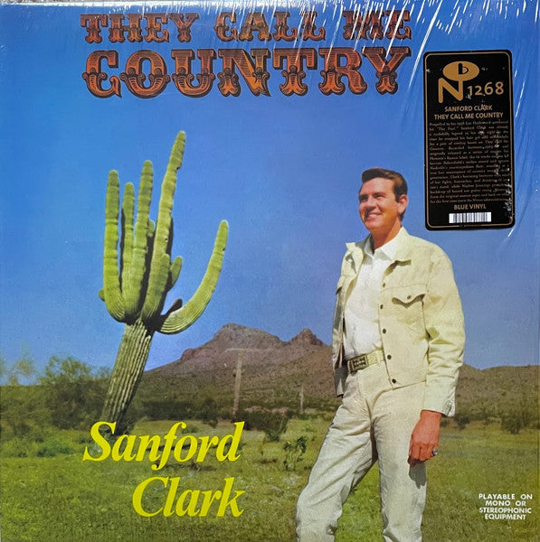Sanford Clark – They Call Me Country (Blue Vinyl) 🇺🇸