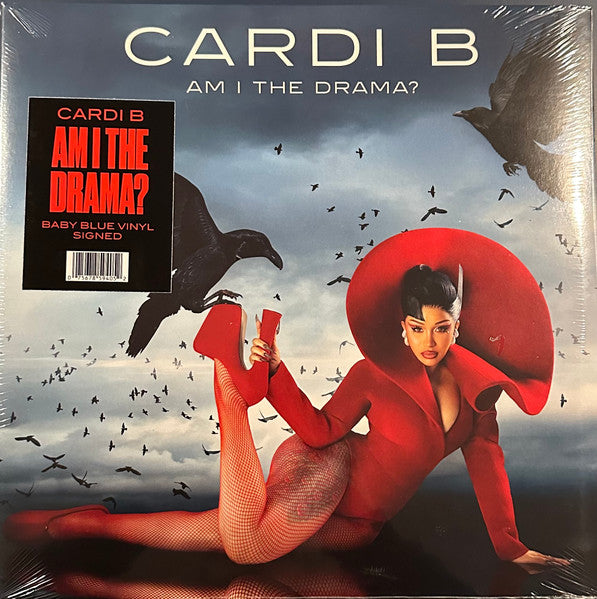 Cardi B – Am I the Drama? (X) (Signed/Baby Blue Vinyl/2LP) (I) 🇺🇸