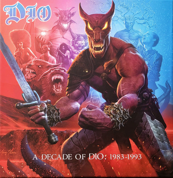 Dio – Decade of Dio: 1983-1993 (6LP/Red/Light Blue/Yellow/Green/Brown/Pink Splatter Vinyl) 🇺🇸