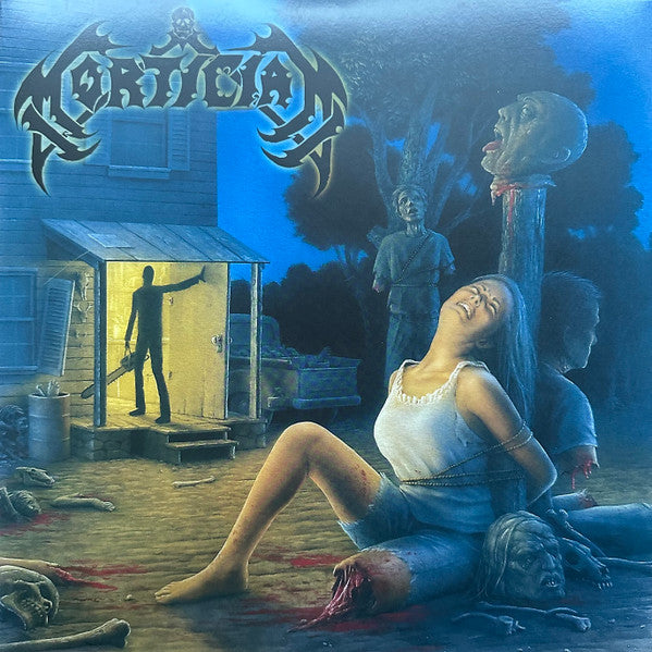 Mortician – Chainsaw Dismemberment (2LP/Royal Blue with Blood Red, Red & Black Splatter Vinyl) 🇺🇸