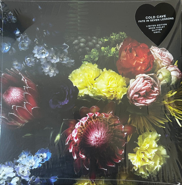 Cold Cave – Fate in Seven Lessons (Neon Violet Glitter Vinyl) 🇺🇸